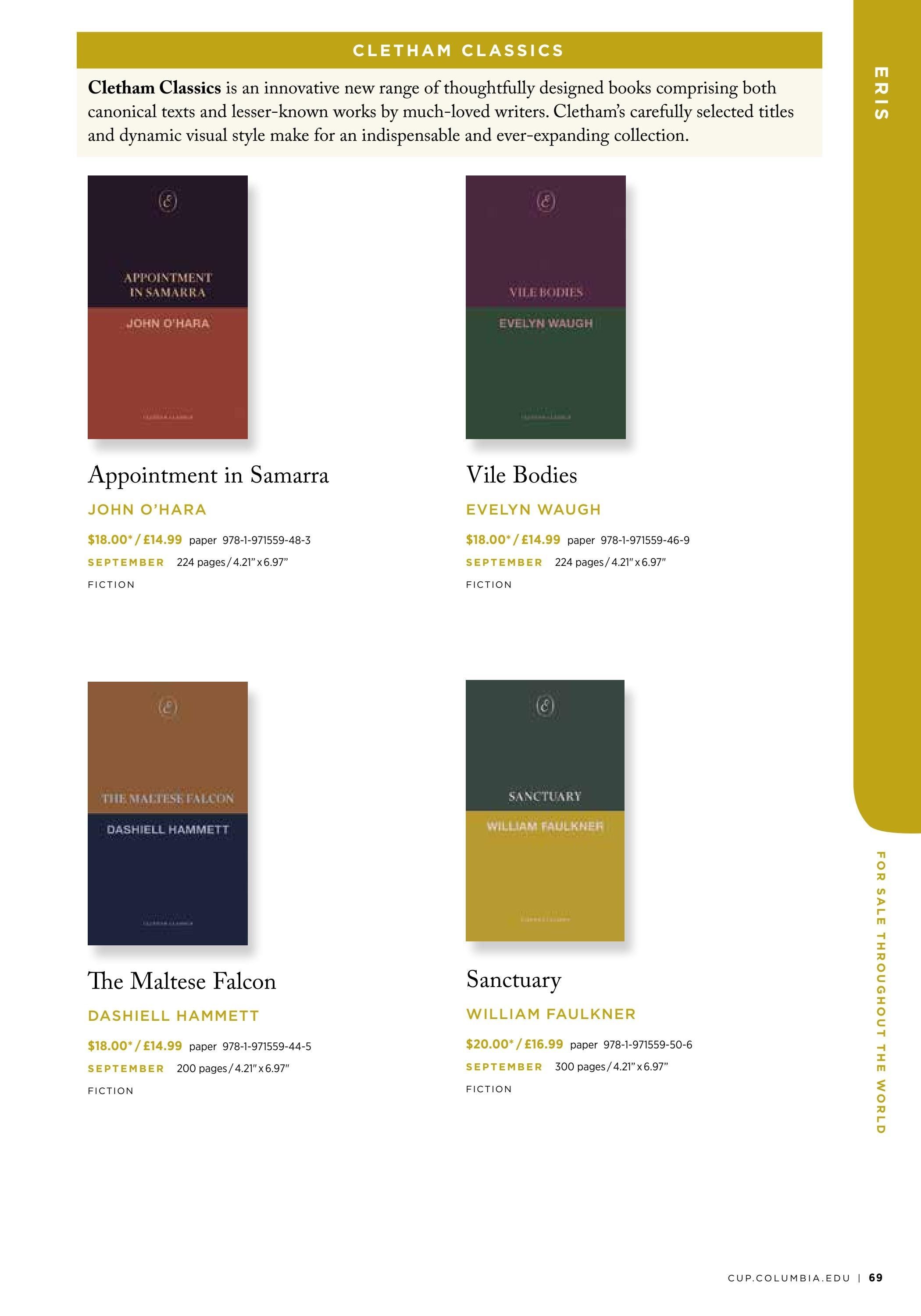 Columbia University Press Fall Catalog Weekly Ad January 1 - December 31, 2026