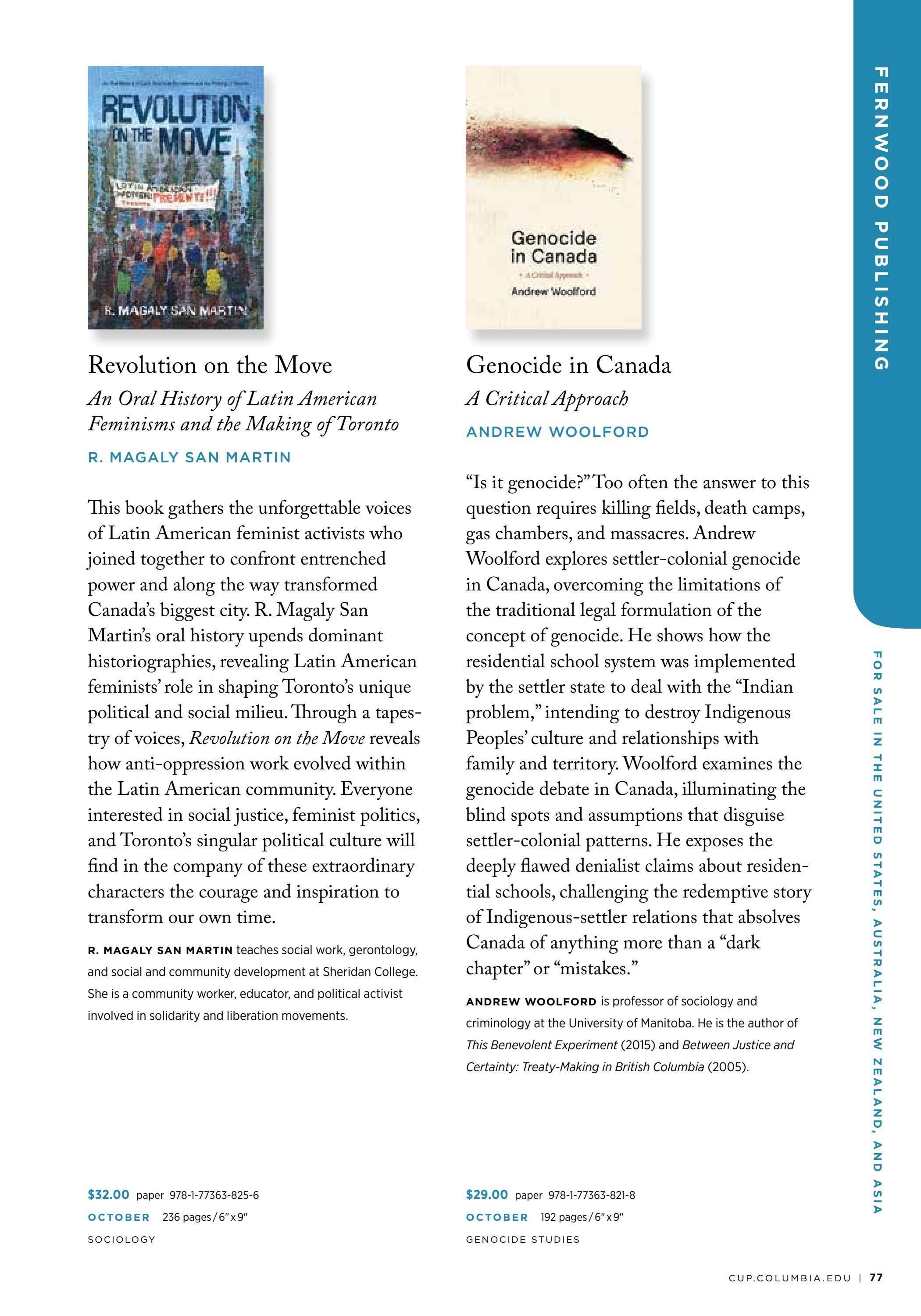 Columbia University Press Fall Catalog Weekly Ad January 1 - December 31, 2026