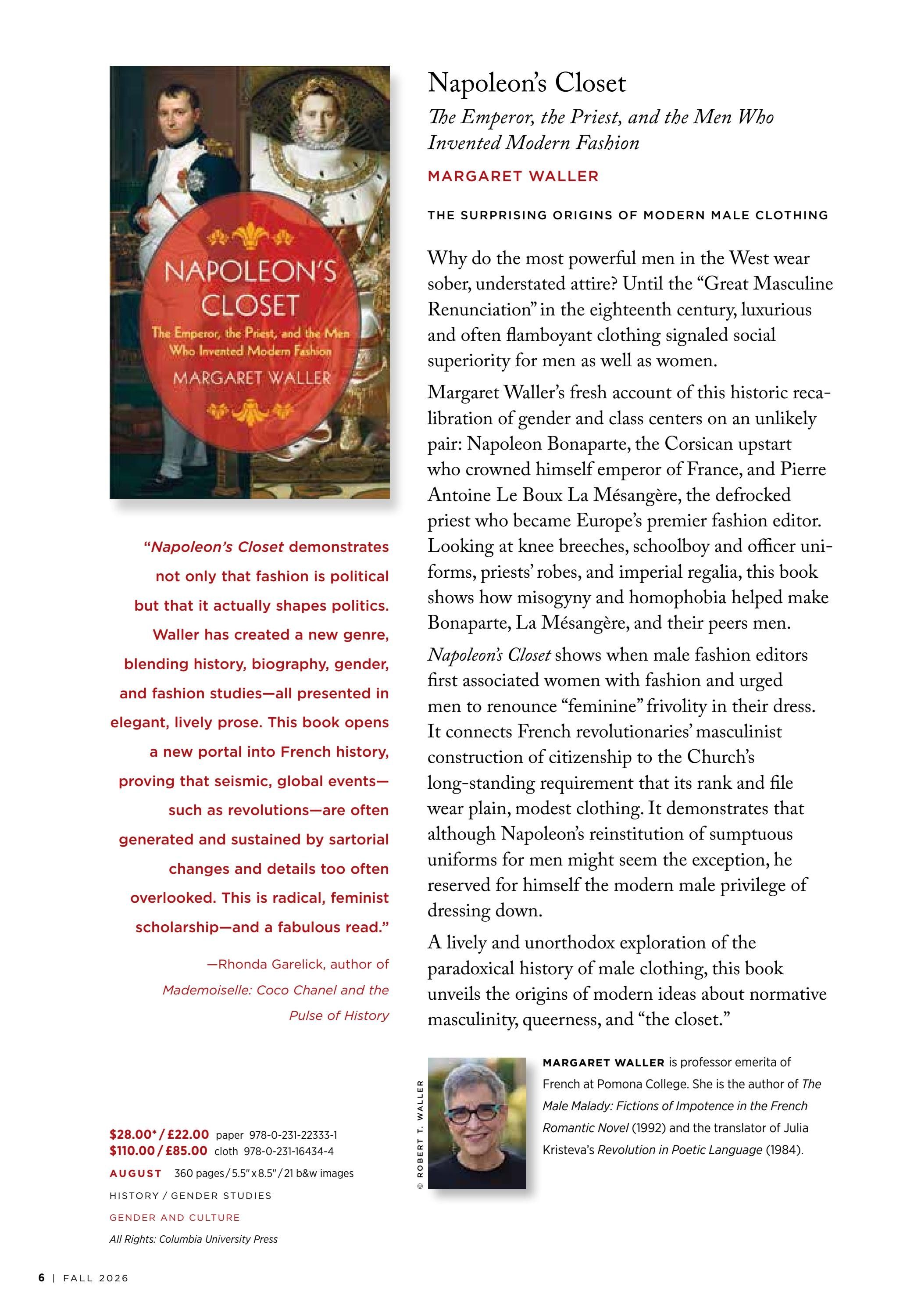 Columbia University Press Fall Catalog Weekly Ad January 1 - December 31, 2026