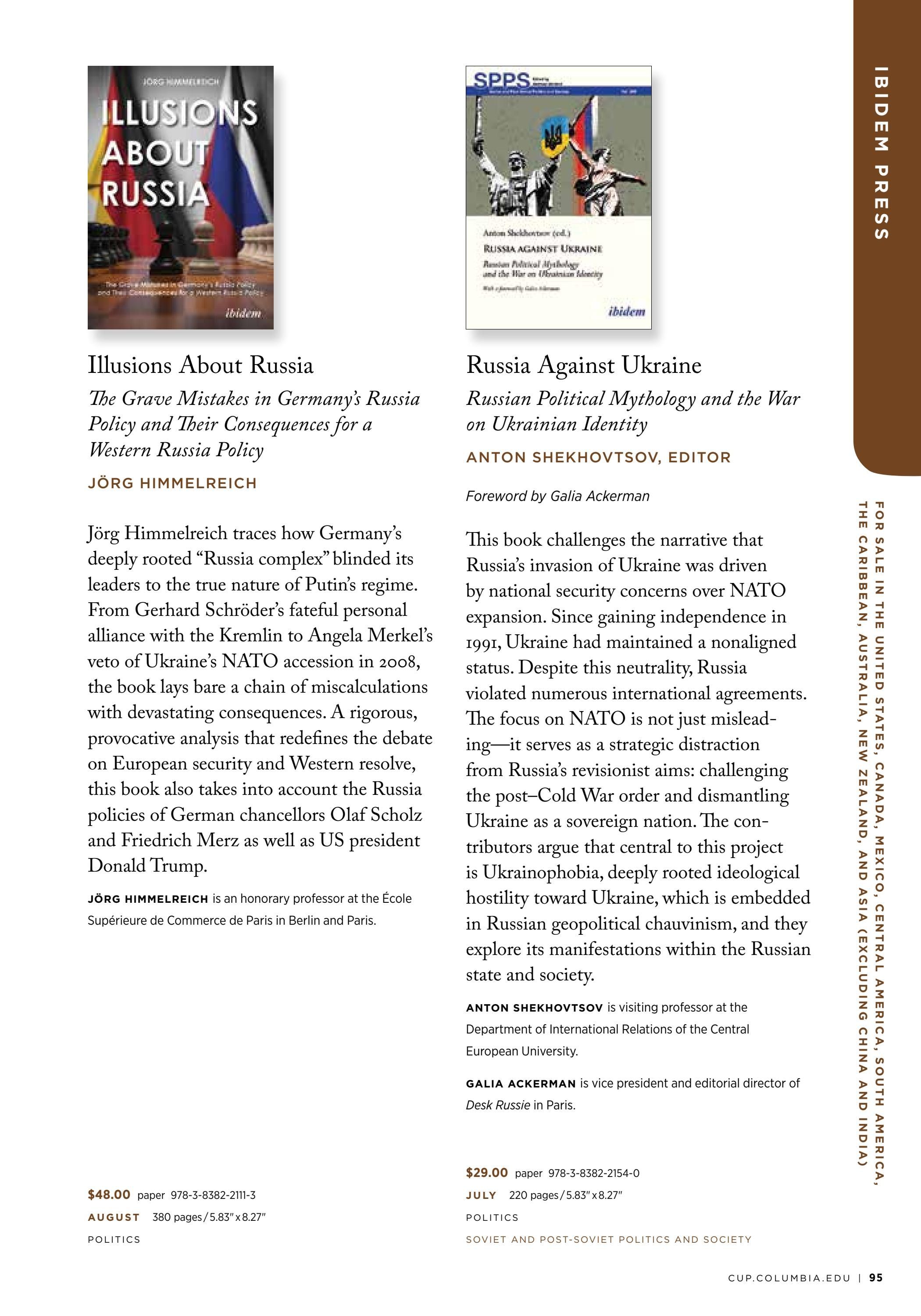Columbia University Press Fall Catalog Weekly Ad January 1 - December 31, 2026