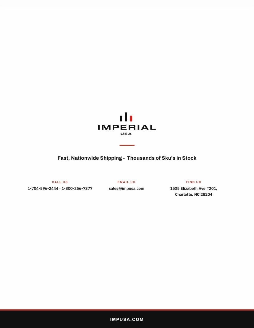 Imperial USA Flat Goods Catalog Weekly Ad January 1 - December 31, 2026