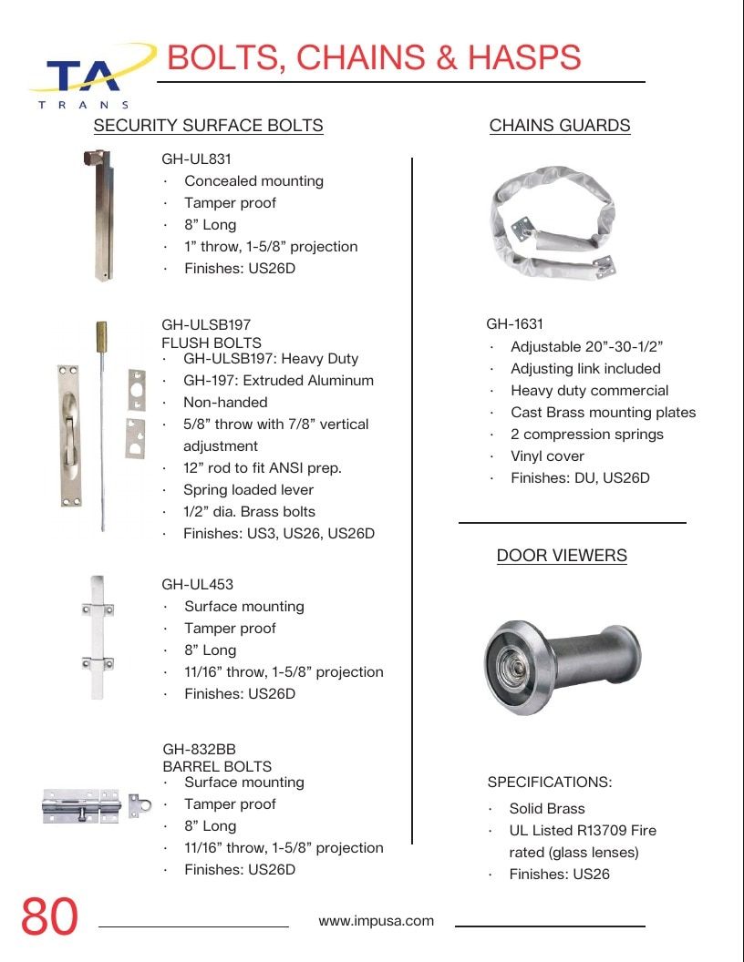 Imperial USA Product Catalog Weekly Ad January 1 - December 31, 2026