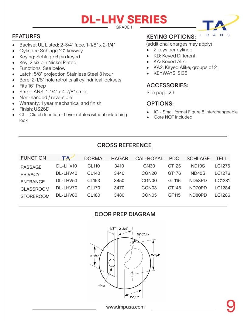 Imperial USA Product Catalog Weekly Ad January 1 - December 31, 2026