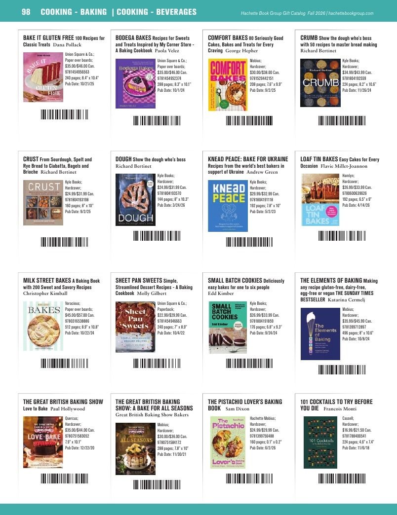 Hachette Book Group Fall 2026 Gift Catalog Weekly Ad January 1 - December 31, 2026