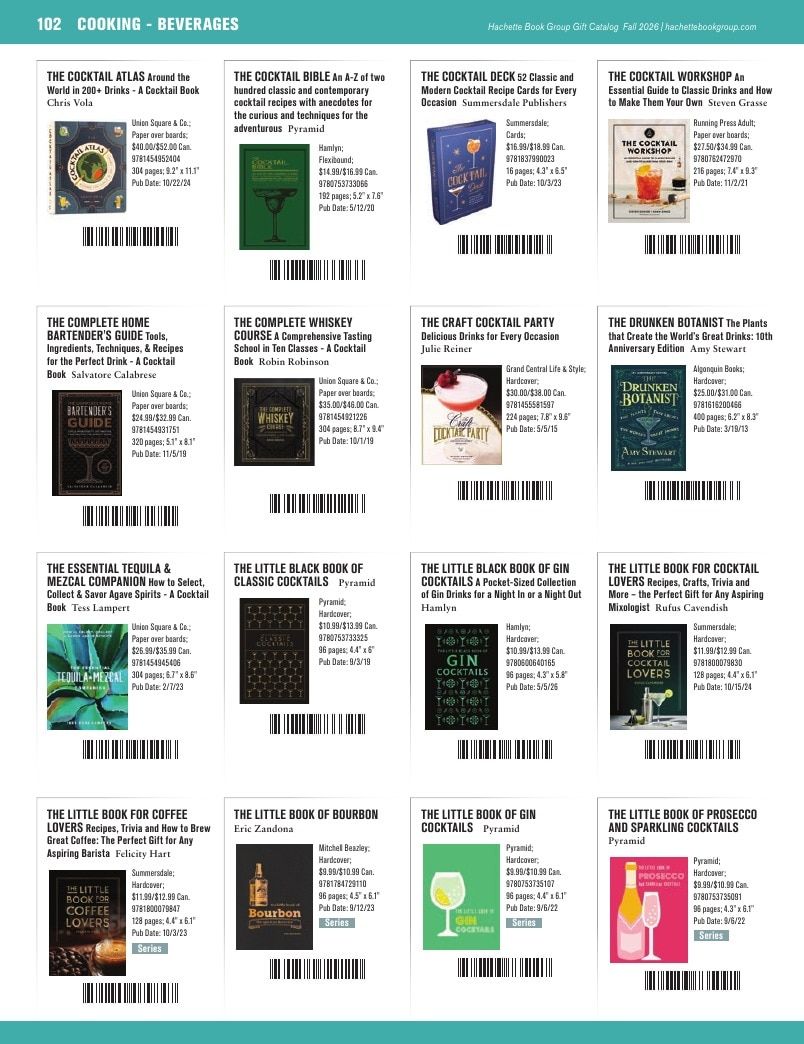 Hachette Book Group Fall 2026 Gift Catalog Weekly Ad January 1 - December 31, 2026