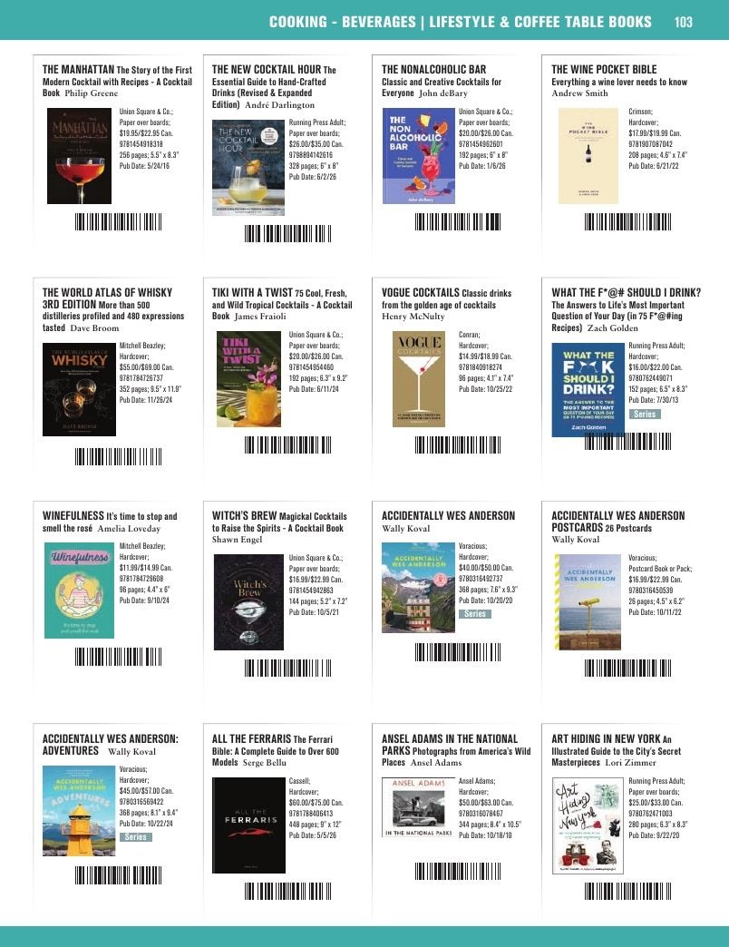 Hachette Book Group Fall 2026 Gift Catalog Weekly Ad January 1 - December 31, 2026