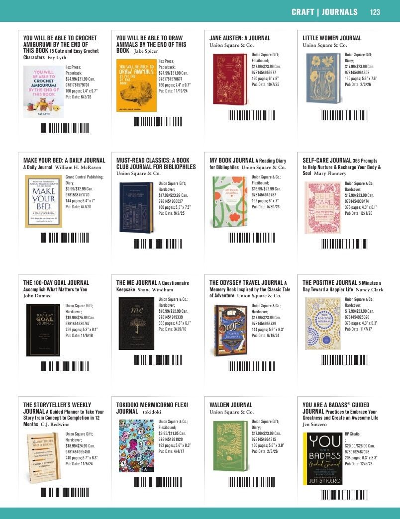 Hachette Book Group Fall 2026 Gift Catalog Weekly Ad January 1 - December 31, 2026
