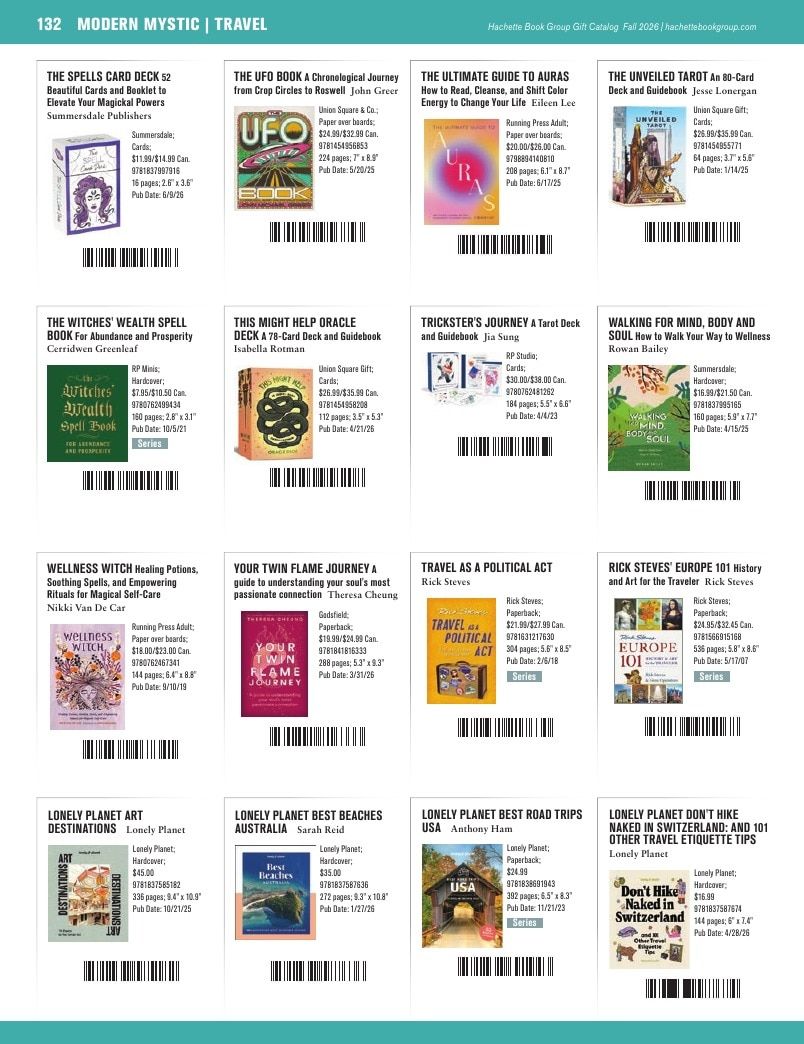 Hachette Book Group Fall 2026 Gift Catalog Weekly Ad January 1 - December 31, 2026