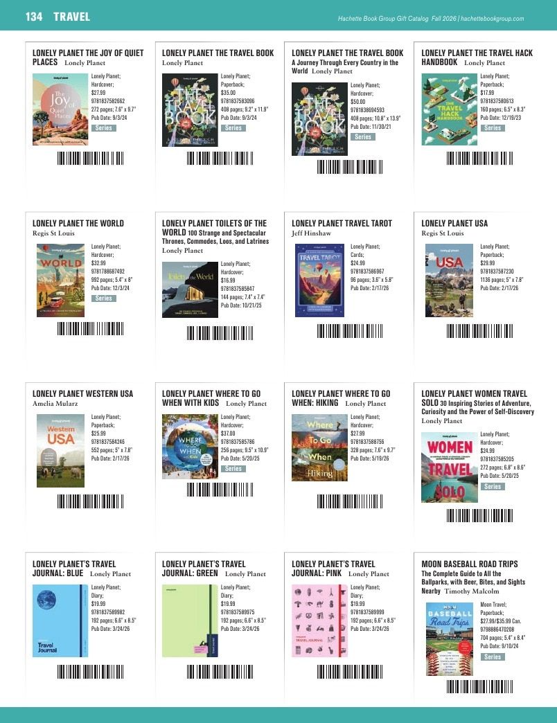 Hachette Book Group Fall 2026 Gift Catalog Weekly Ad January 1 - December 31, 2026