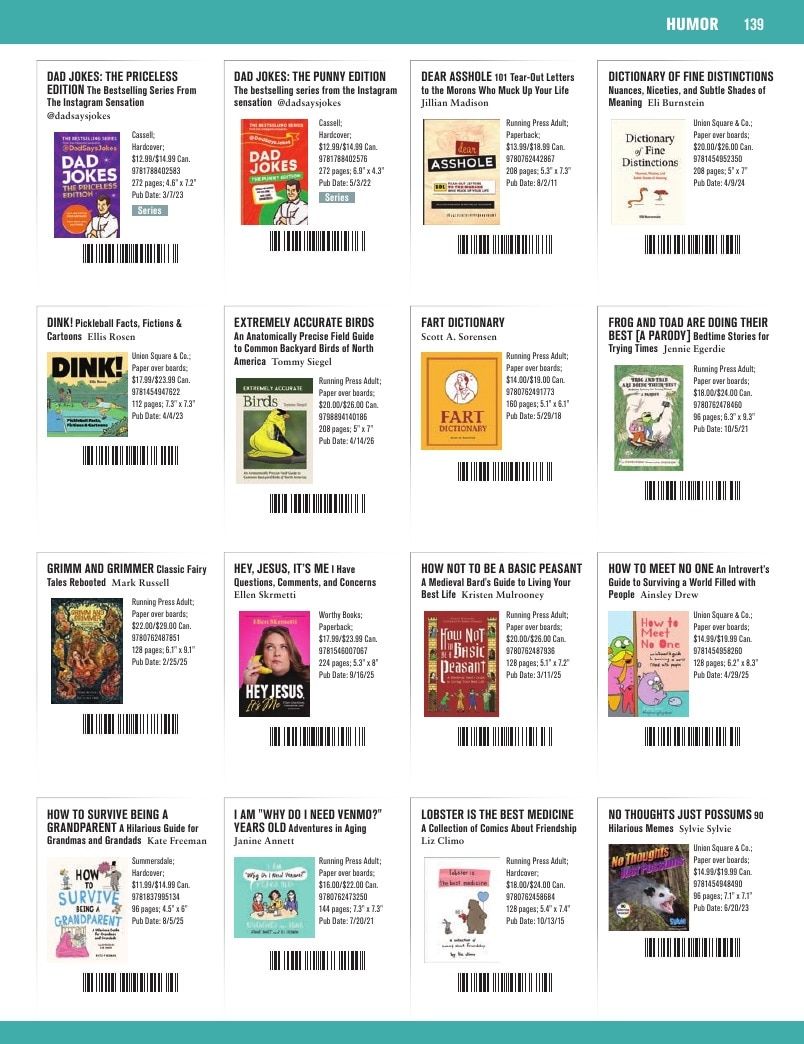 Hachette Book Group Fall 2026 Gift Catalog Weekly Ad January 1 - December 31, 2026