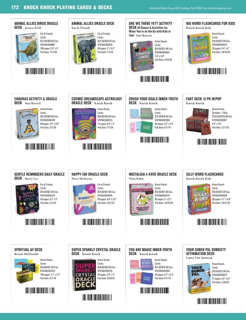 Hachette Book Group Fall 2026 Gift Catalog Weekly Ad January 1 - December 31, 2026