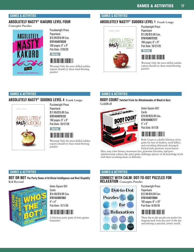 Hachette Book Group Fall 2026 Gift Catalog Weekly Ad January 1 - December 31, 2026