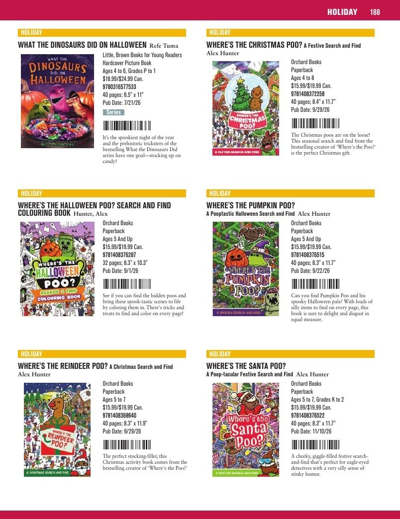 Hachette Book Group Fall 2026 Gift Catalog Weekly Ad January 1 - December 31, 2026