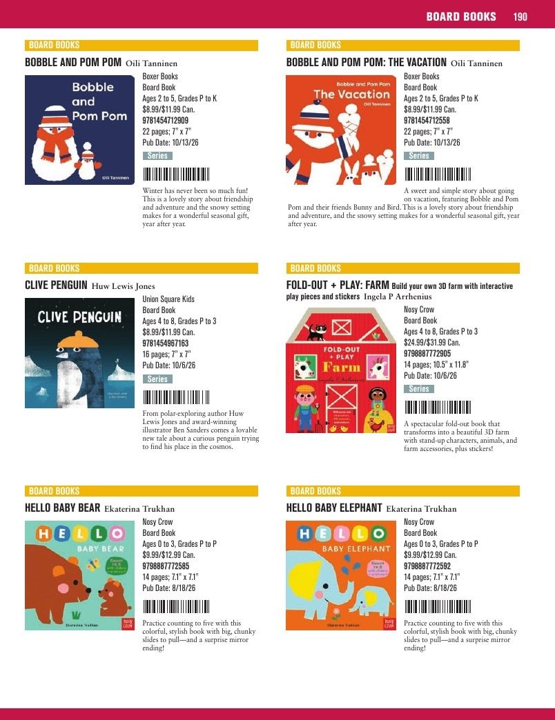 Hachette Book Group Fall 2026 Gift Catalog Weekly Ad January 1 - December 31, 2026