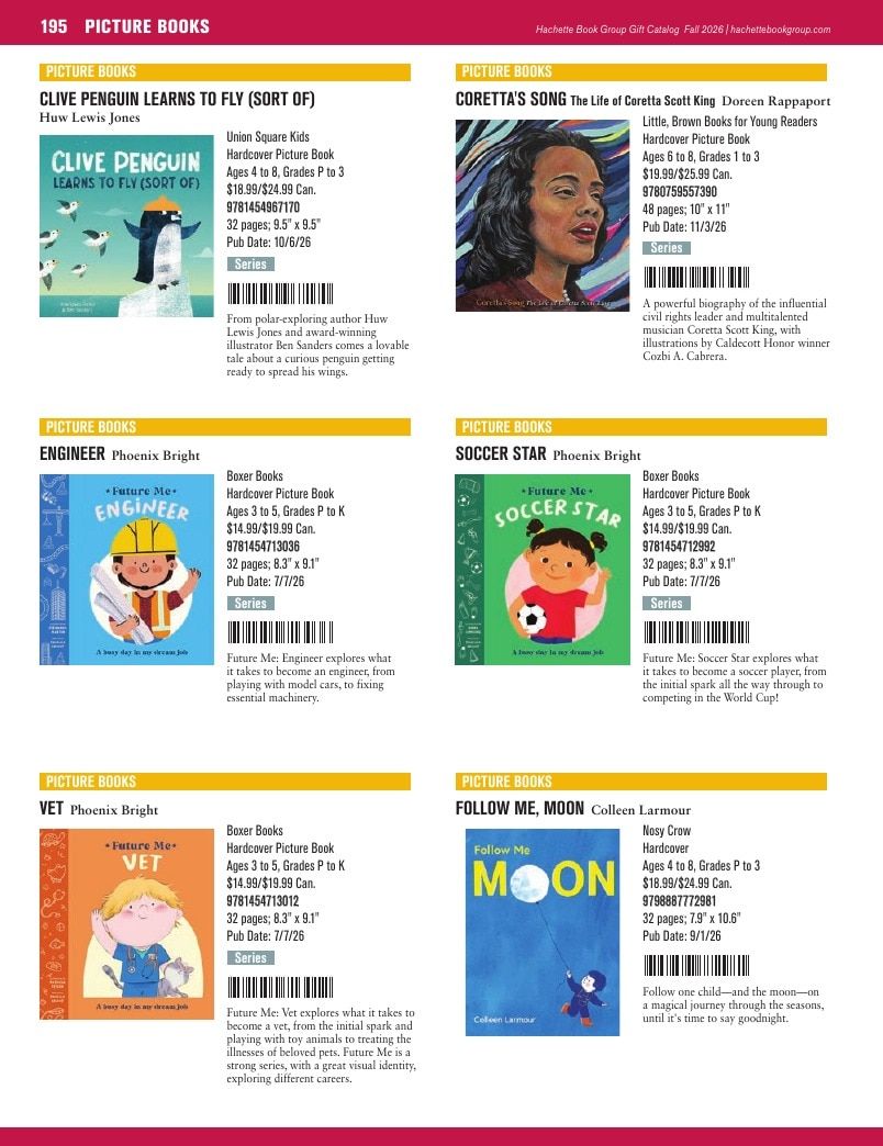 Hachette Book Group Fall 2026 Gift Catalog Weekly Ad January 1 - December 31, 2026