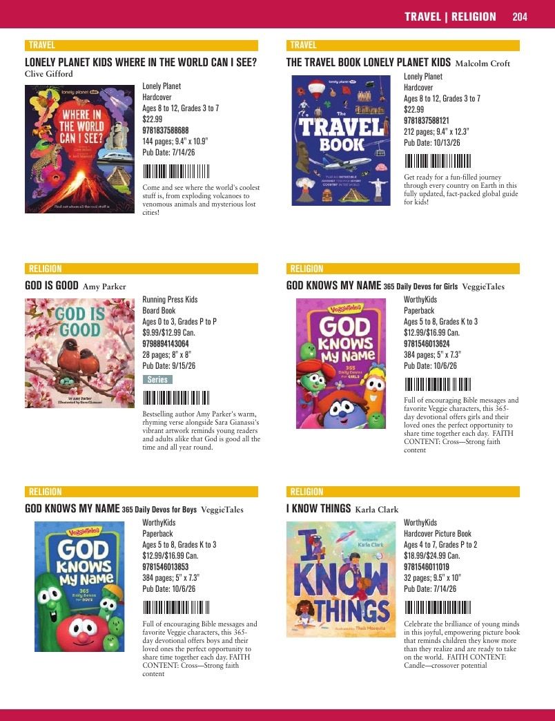 Hachette Book Group Fall 2026 Gift Catalog Weekly Ad January 1 - December 31, 2026