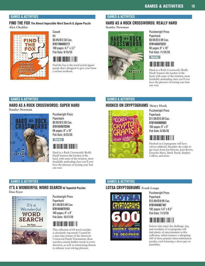 Hachette Book Group Fall 2026 Gift Catalog Weekly Ad January 1 - December 31, 2026