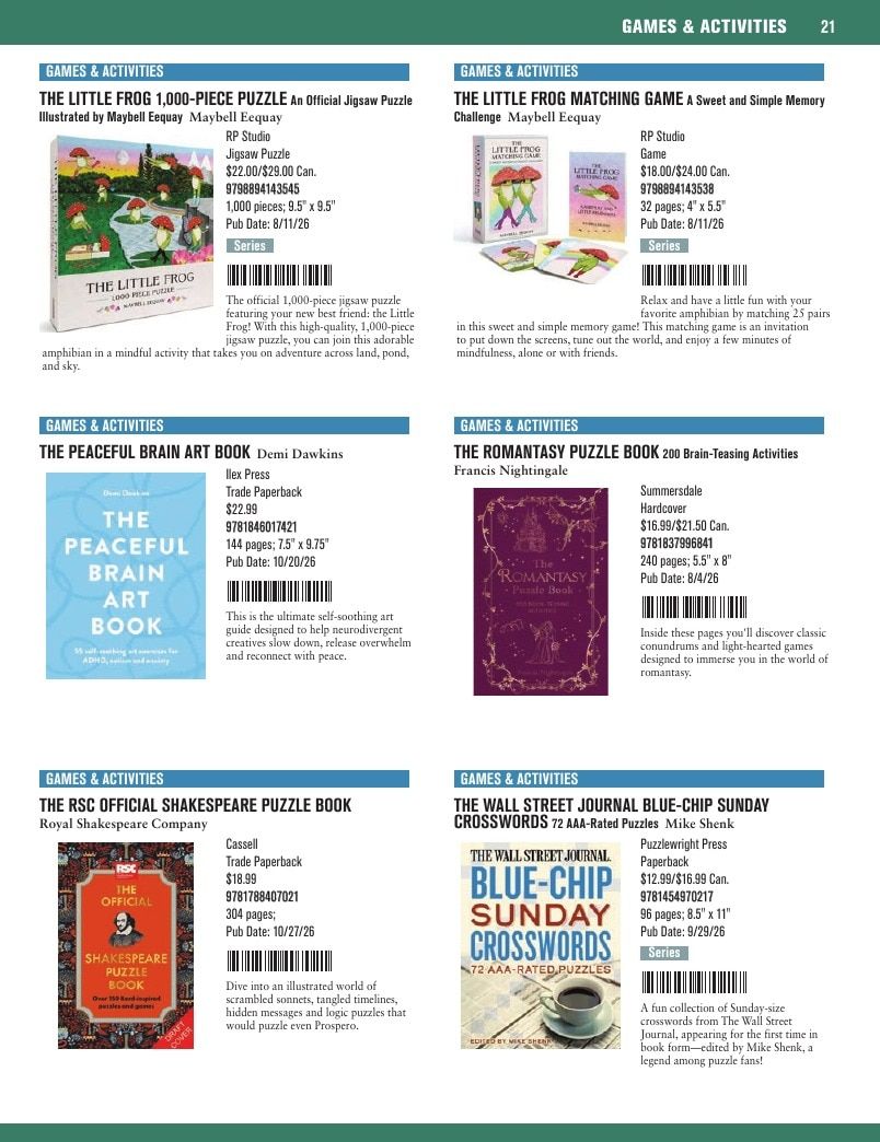 Hachette Book Group Fall 2026 Gift Catalog Weekly Ad January 1 - December 31, 2026