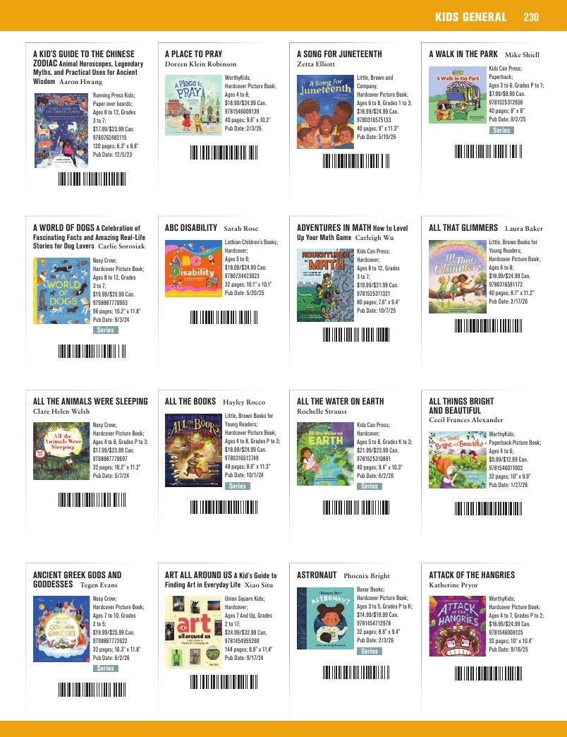 Hachette Book Group Fall 2026 Gift Catalog Weekly Ad January 1 - December 31, 2026