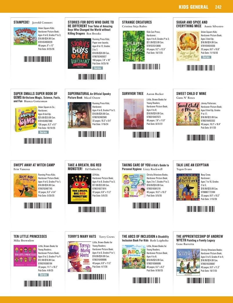 Hachette Book Group Fall 2026 Gift Catalog Weekly Ad January 1 - December 31, 2026