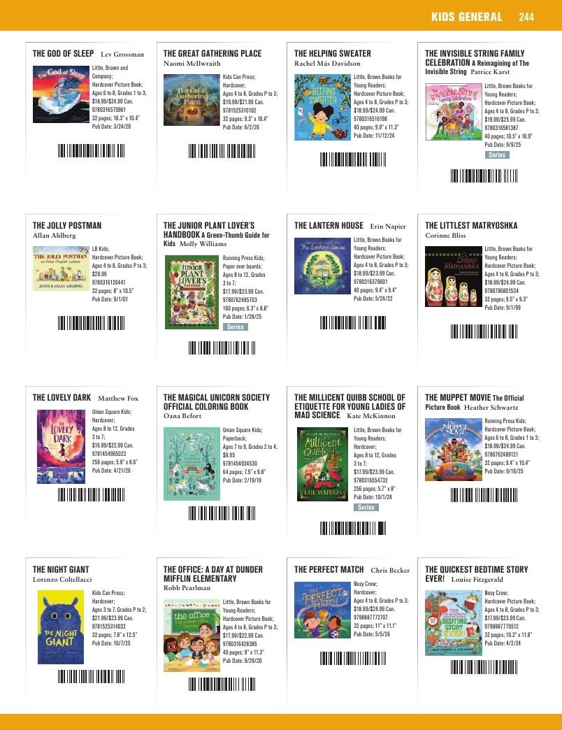 Hachette Book Group Fall 2026 Gift Catalog Weekly Ad January 1 - December 31, 2026