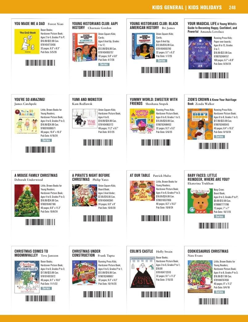 Hachette Book Group Fall 2026 Gift Catalog Weekly Ad January 1 - December 31, 2026