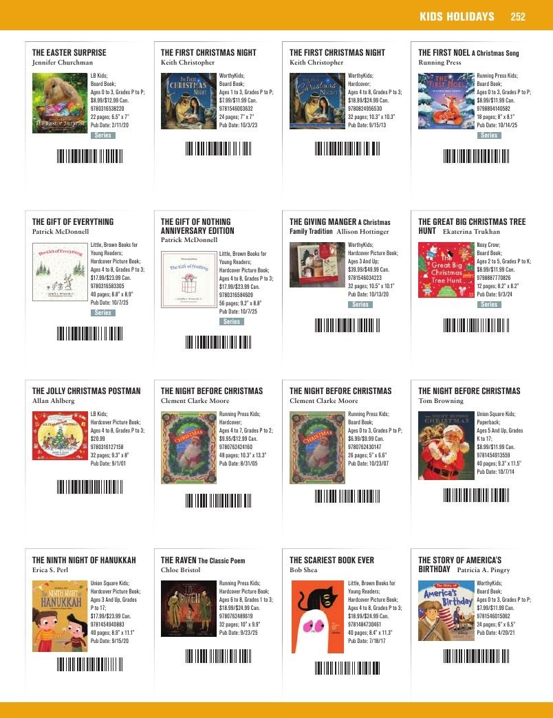 Hachette Book Group Fall 2026 Gift Catalog Weekly Ad January 1 - December 31, 2026