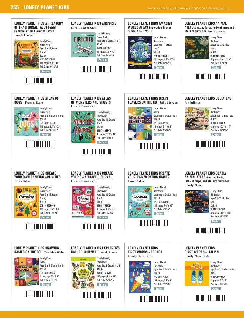 Hachette Book Group Fall 2026 Gift Catalog Weekly Ad January 1 - December 31, 2026