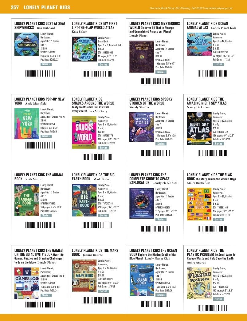 Hachette Book Group Fall 2026 Gift Catalog Weekly Ad January 1 - December 31, 2026
