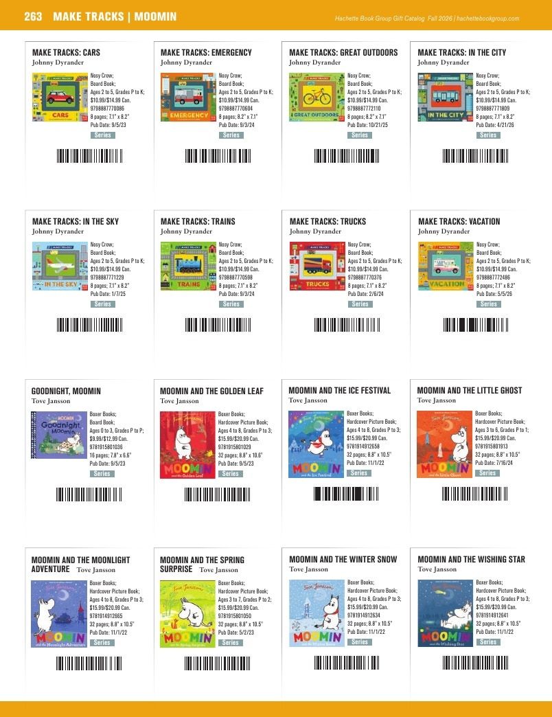 Hachette Book Group Fall 2026 Gift Catalog Weekly Ad January 1 - December 31, 2026