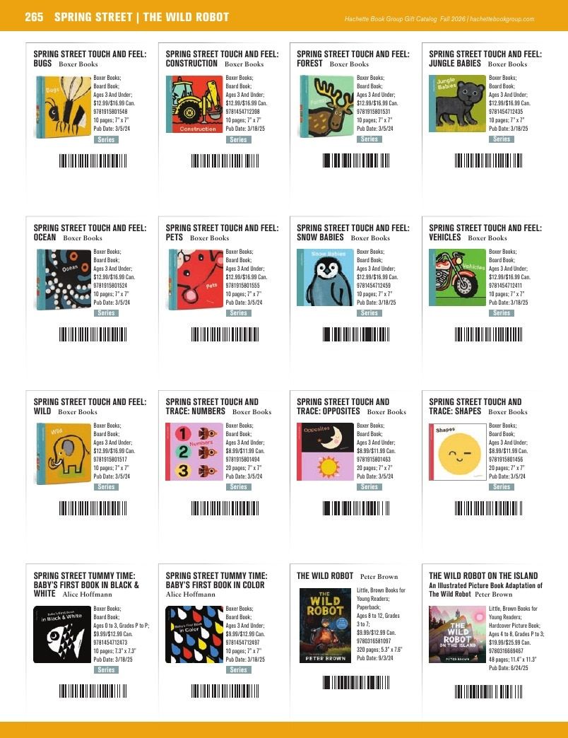 Hachette Book Group Fall 2026 Gift Catalog Weekly Ad January 1 - December 31, 2026