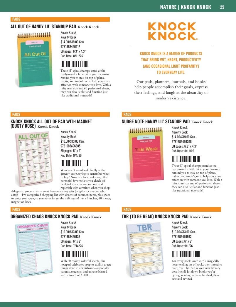 Hachette Book Group Fall 2026 Gift Catalog Weekly Ad January 1 - December 31, 2026
