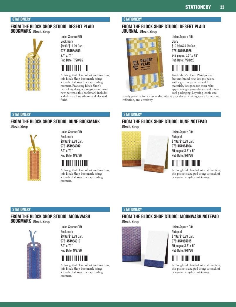 Hachette Book Group Fall 2026 Gift Catalog Weekly Ad January 1 - December 31, 2026