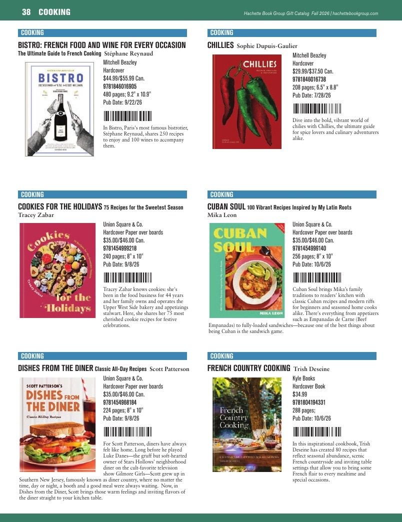 Hachette Book Group Fall 2026 Gift Catalog Weekly Ad January 1 - December 31, 2026