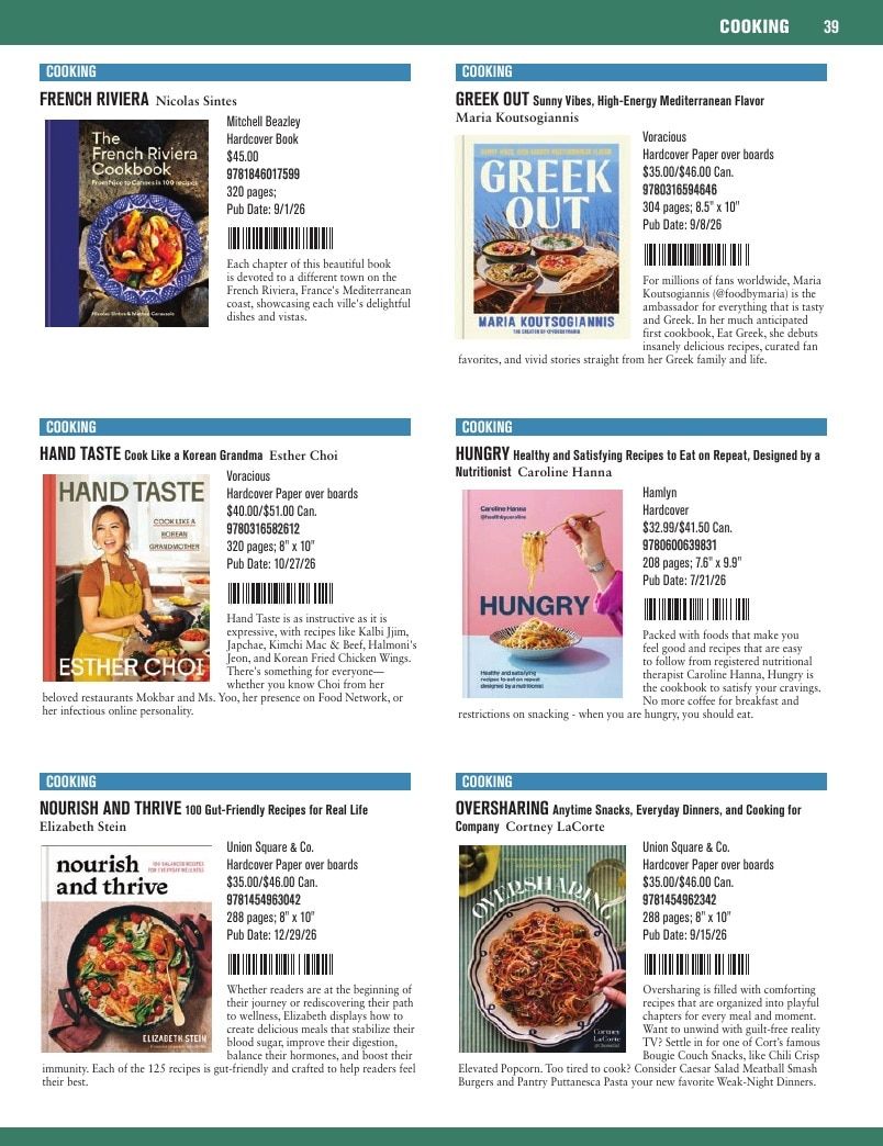 Hachette Book Group Fall 2026 Gift Catalog Weekly Ad January 1 - December 31, 2026