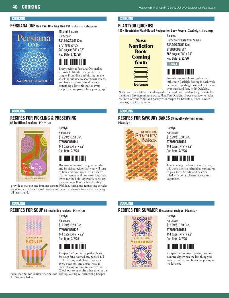 Hachette Book Group Fall 2026 Gift Catalog Weekly Ad January 1 - December 31, 2026