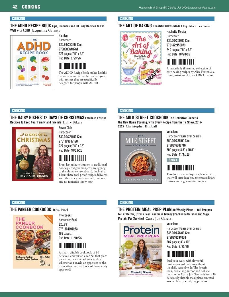Hachette Book Group Fall 2026 Gift Catalog Weekly Ad January 1 - December 31, 2026