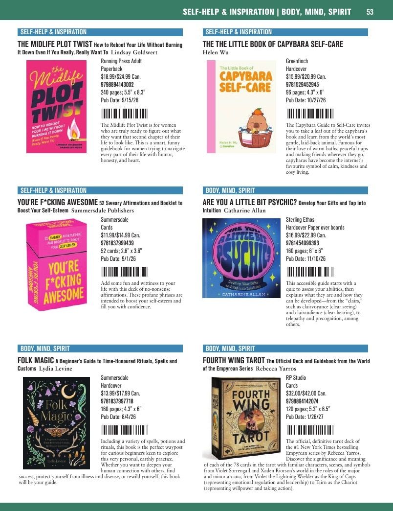 Hachette Book Group Fall 2026 Gift Catalog Weekly Ad January 1 - December 31, 2026