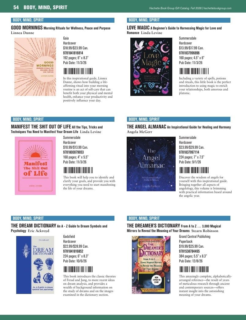 Hachette Book Group Fall 2026 Gift Catalog Weekly Ad January 1 - December 31, 2026