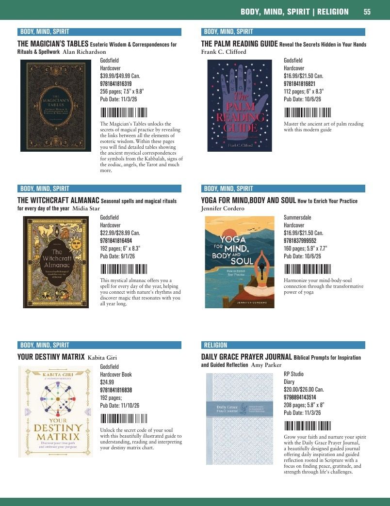 Hachette Book Group Fall 2026 Gift Catalog Weekly Ad January 1 - December 31, 2026