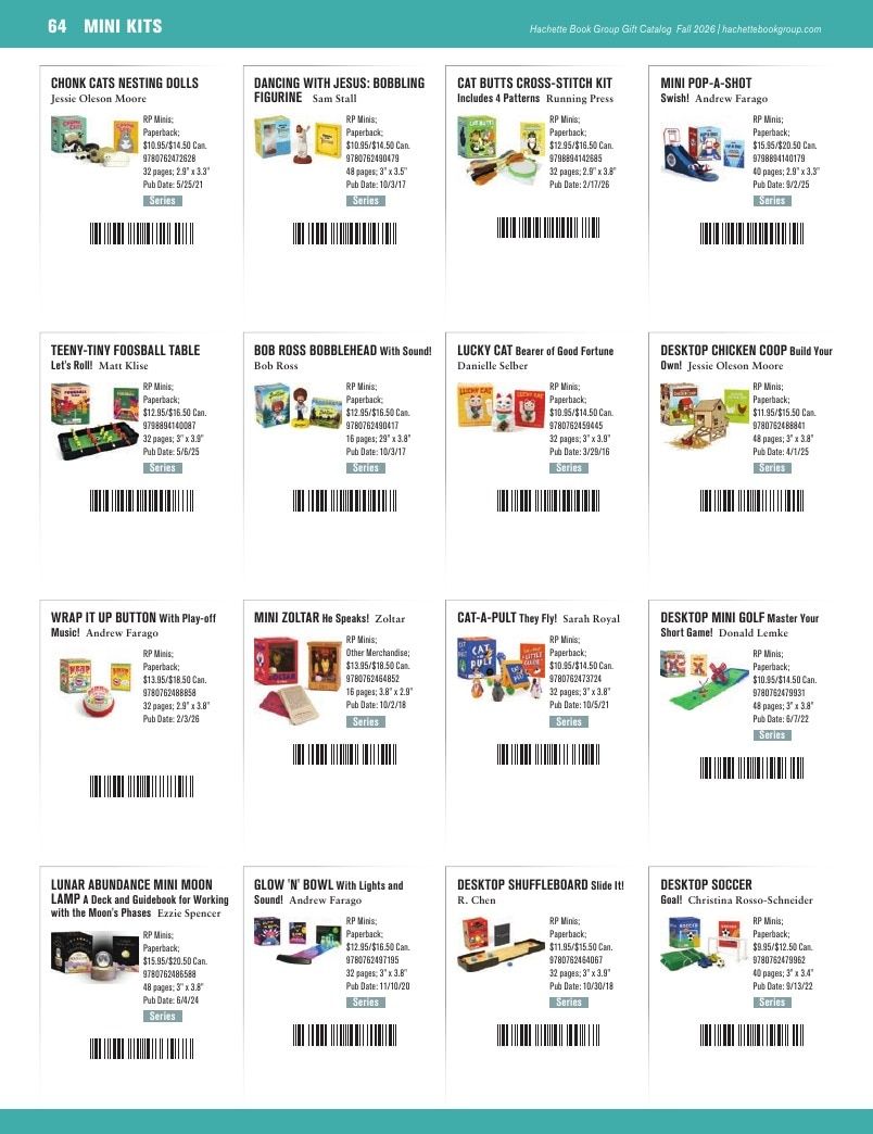 Hachette Book Group Fall 2026 Gift Catalog Weekly Ad January 1 - December 31, 2026