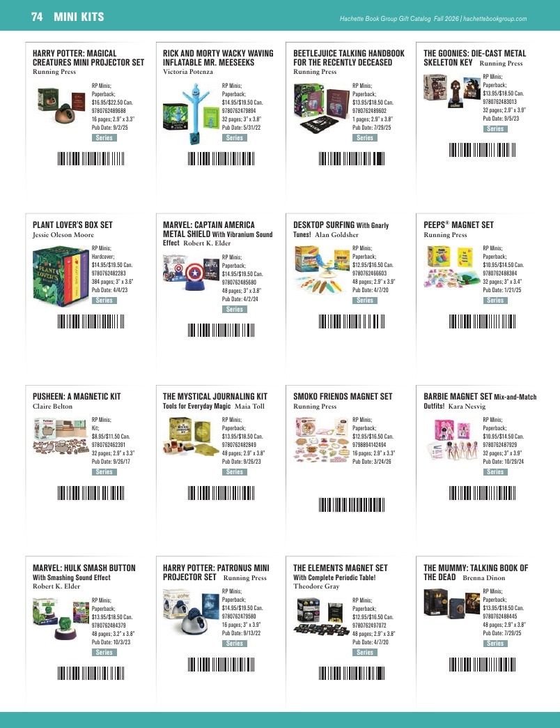 Hachette Book Group Fall 2026 Gift Catalog Weekly Ad January 1 - December 31, 2026