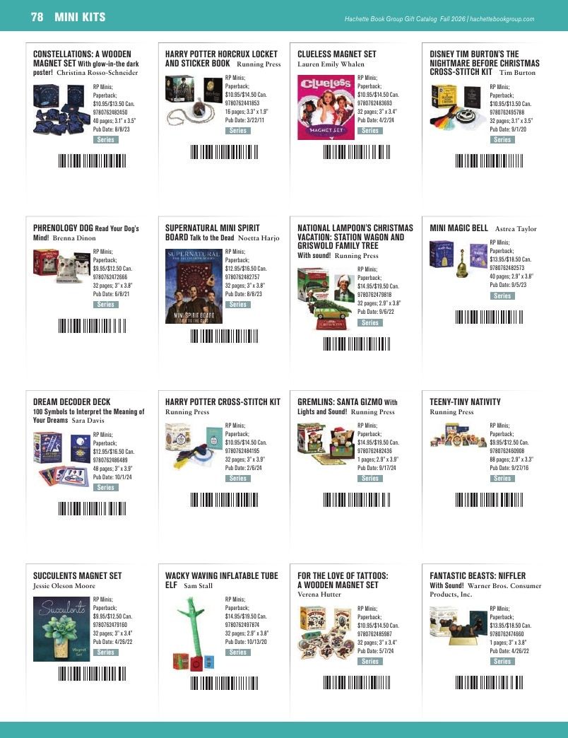 Hachette Book Group Fall 2026 Gift Catalog Weekly Ad January 1 - December 31, 2026