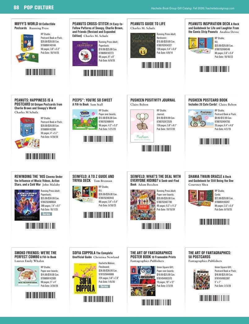 Hachette Book Group Fall 2026 Gift Catalog Weekly Ad January 1 - December 31, 2026