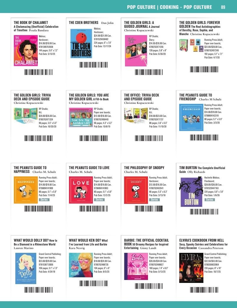 Hachette Book Group Fall 2026 Gift Catalog Weekly Ad January 1 - December 31, 2026