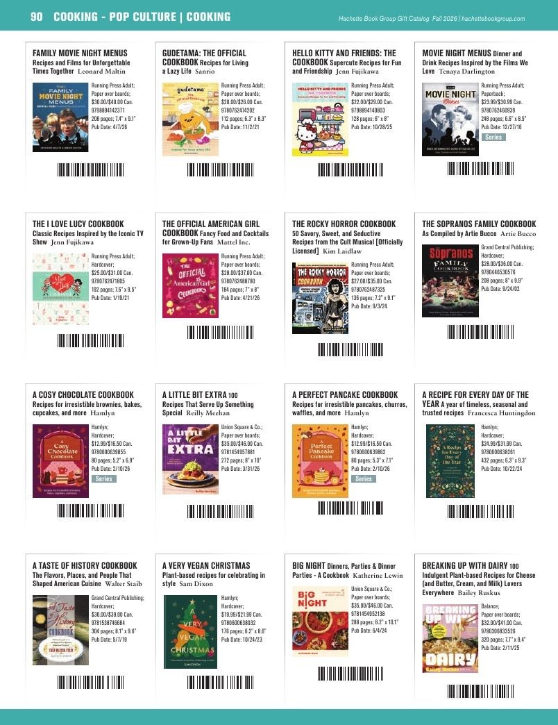 Hachette Book Group Fall 2026 Gift Catalog Weekly Ad January 1 - December 31, 2026