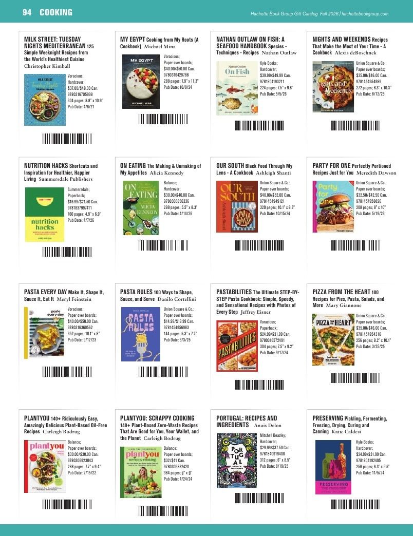 Hachette Book Group Fall 2026 Gift Catalog Weekly Ad January 1 - December 31, 2026