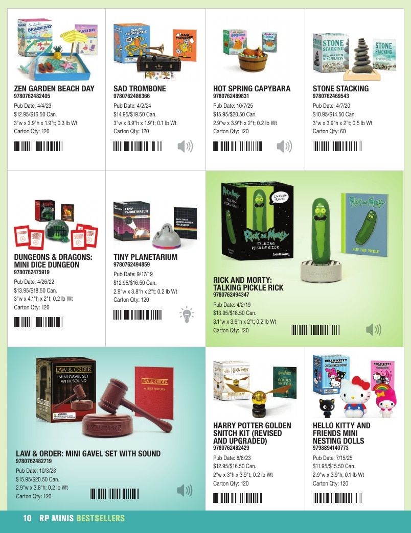 Hachette Book Group Mini Kits Fall 2026 Catalog Weekly Ad January 1 - December 31, 2026