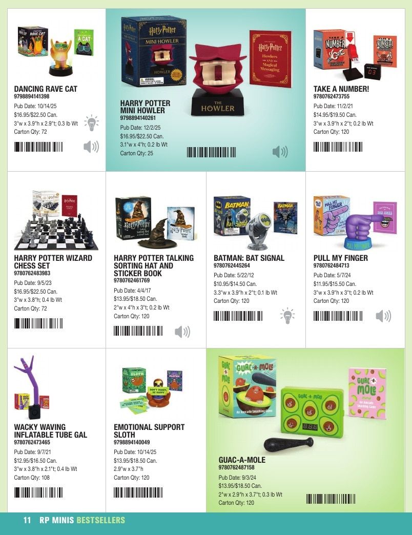 Hachette Book Group Mini Kits Fall 2026 Catalog Weekly Ad January 1 - December 31, 2026