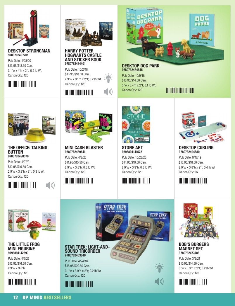 Hachette Book Group Mini Kits Fall 2026 Catalog Weekly Ad January 1 - December 31, 2026